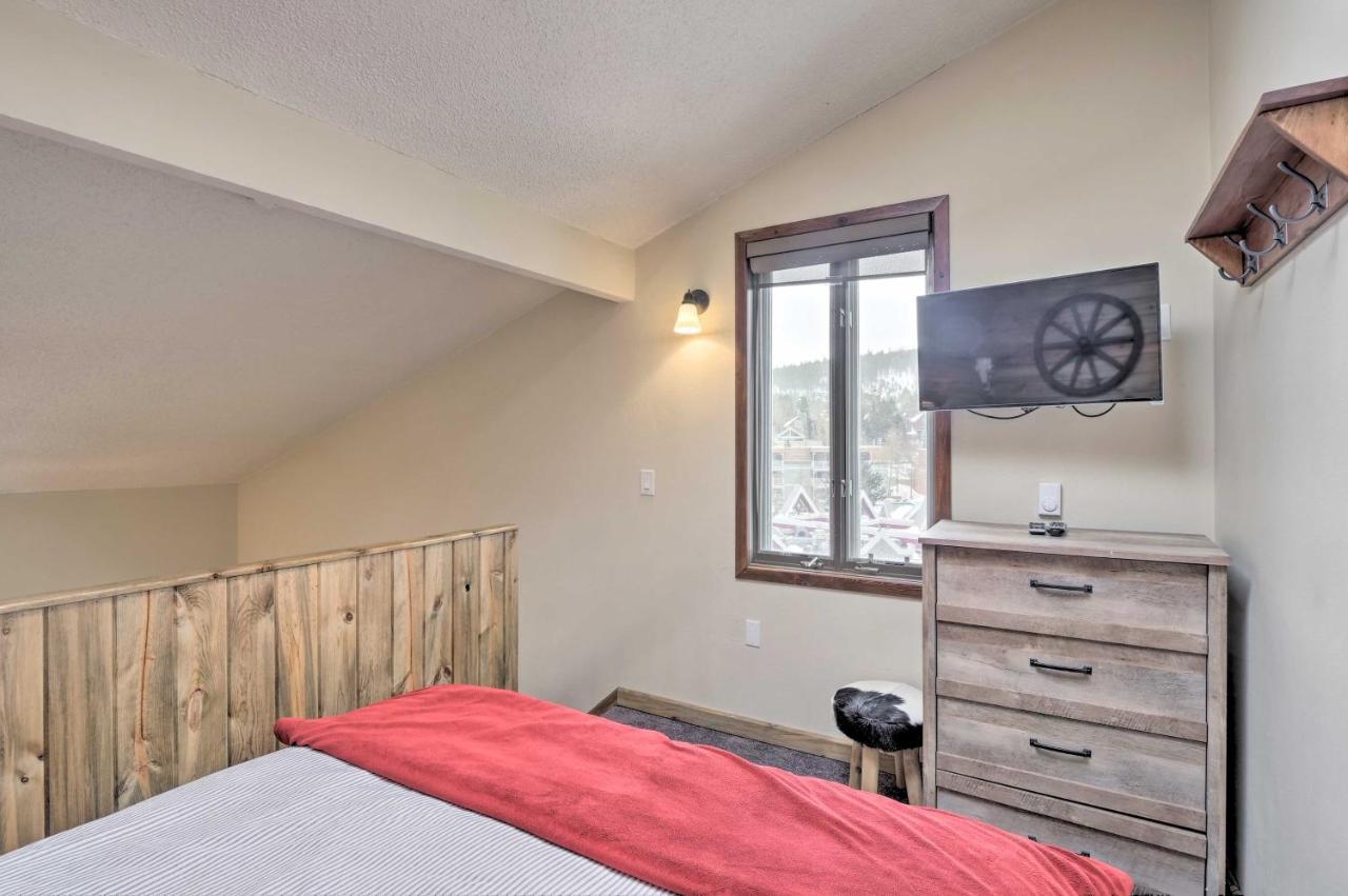 Cozy Breckenridge Condo At Base Of Peak 9! Bagian luar foto