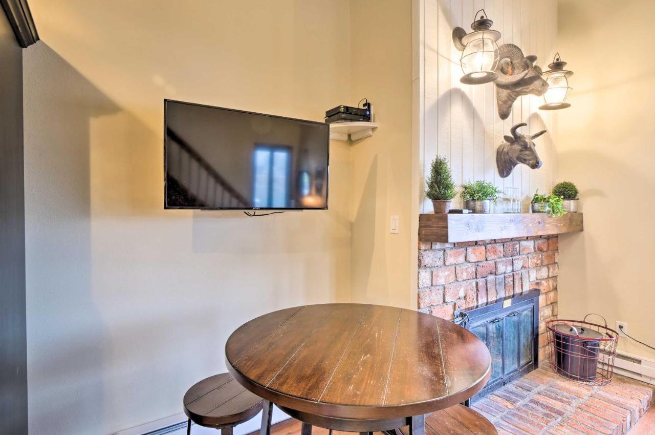 Cozy Breckenridge Condo At Base Of Peak 9! Bagian luar foto