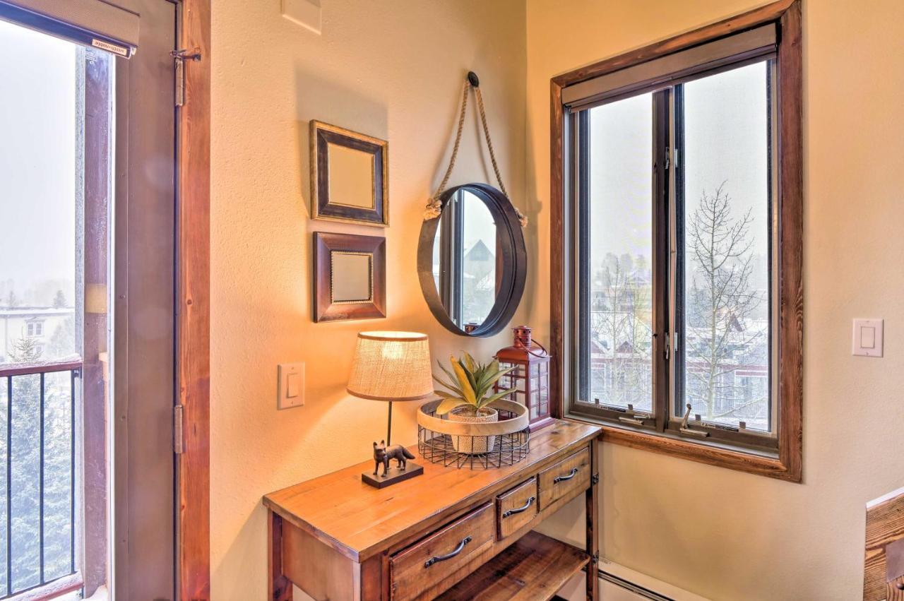 Cozy Breckenridge Condo At Base Of Peak 9! Bagian luar foto
