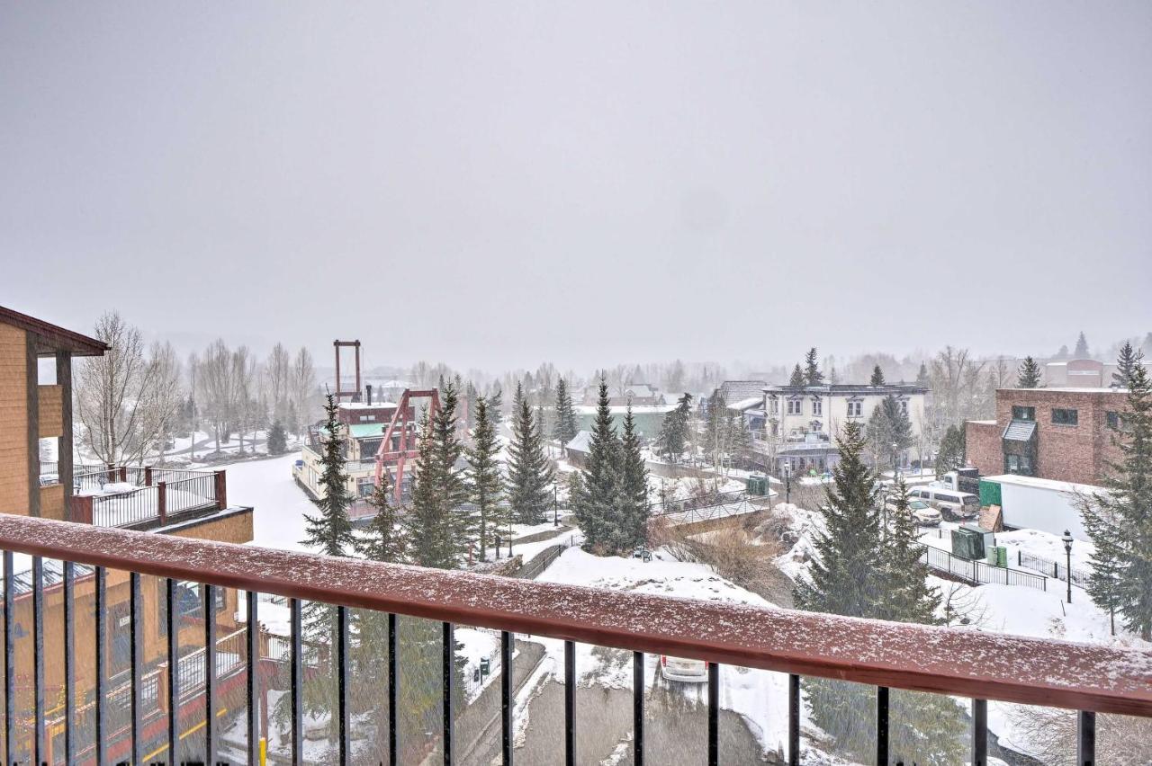 Cozy Breckenridge Condo At Base Of Peak 9! Bagian luar foto