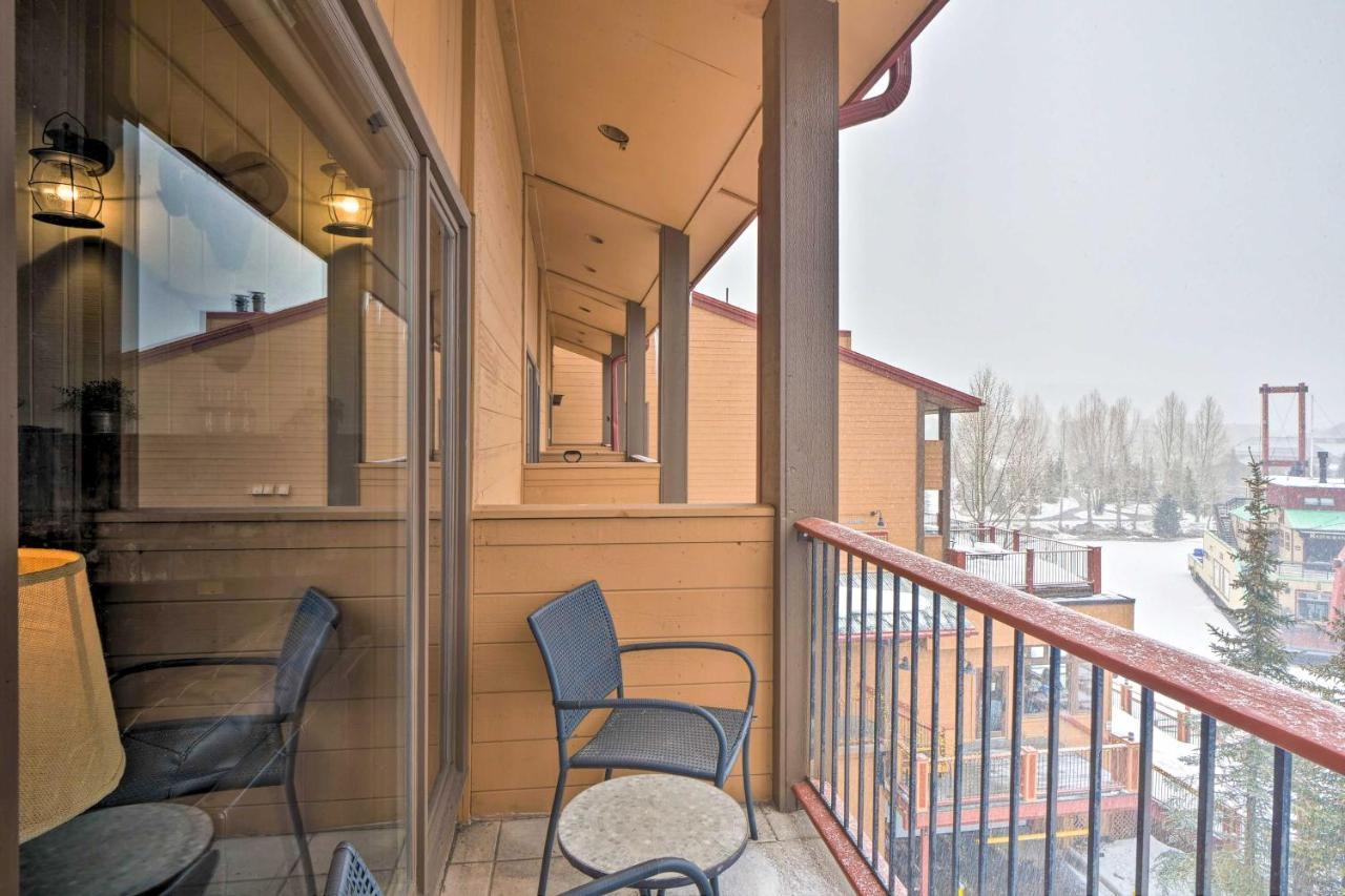 Cozy Breckenridge Condo At Base Of Peak 9! Bagian luar foto